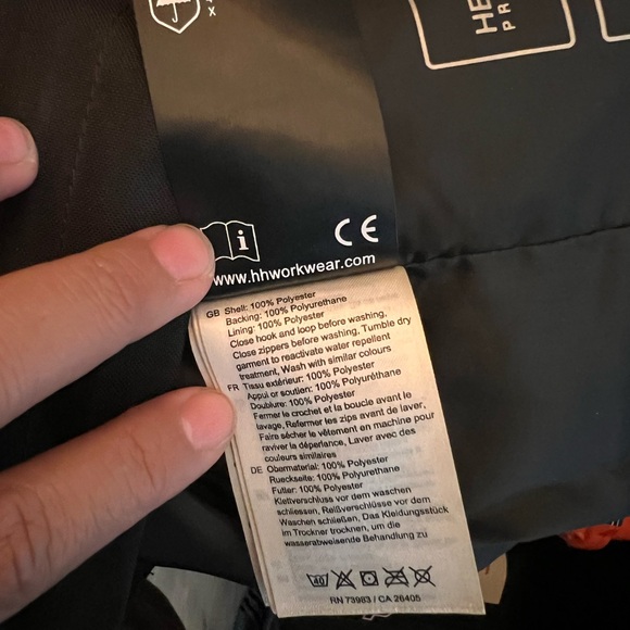 HH Workwear Jacket Helly Tech Professional - Picture 12 of 12